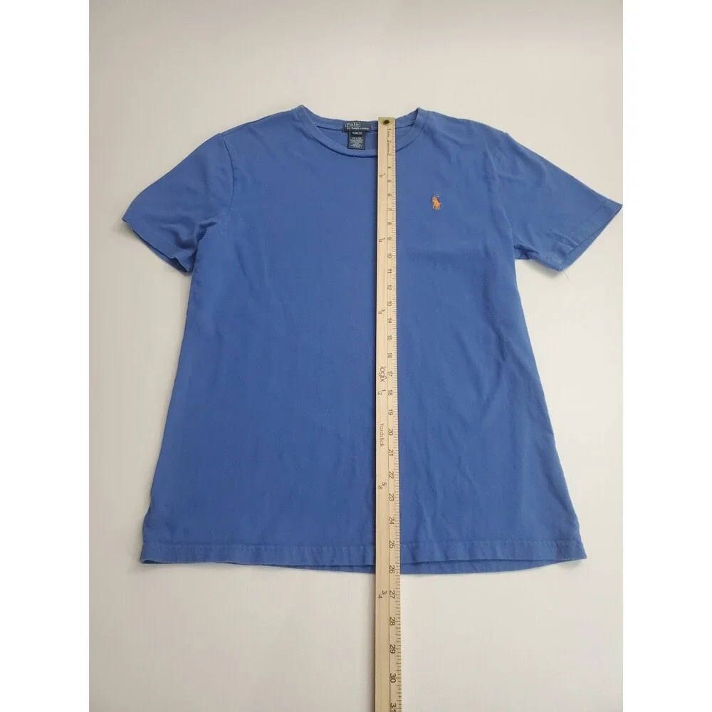 Polo By Ralph Lauren Youth Boy's Short Sleeve Polo Shirt,‎ Blue, XL